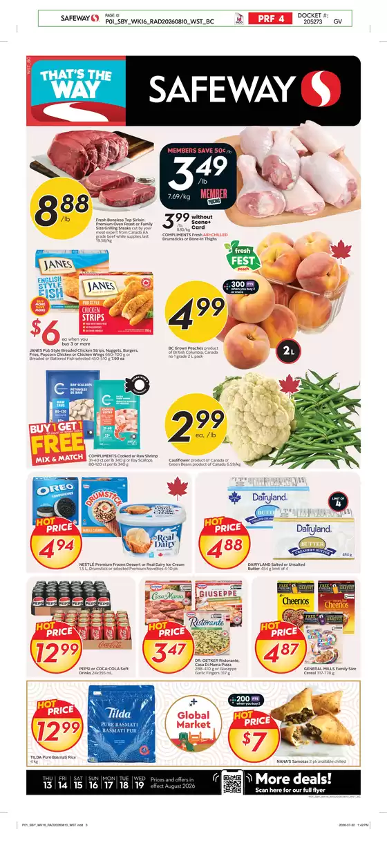 Safeway catalogue | New offers to discover | 2026-08-13T00:00:00.000Z - 2026-08-19T00:00:00.000Z