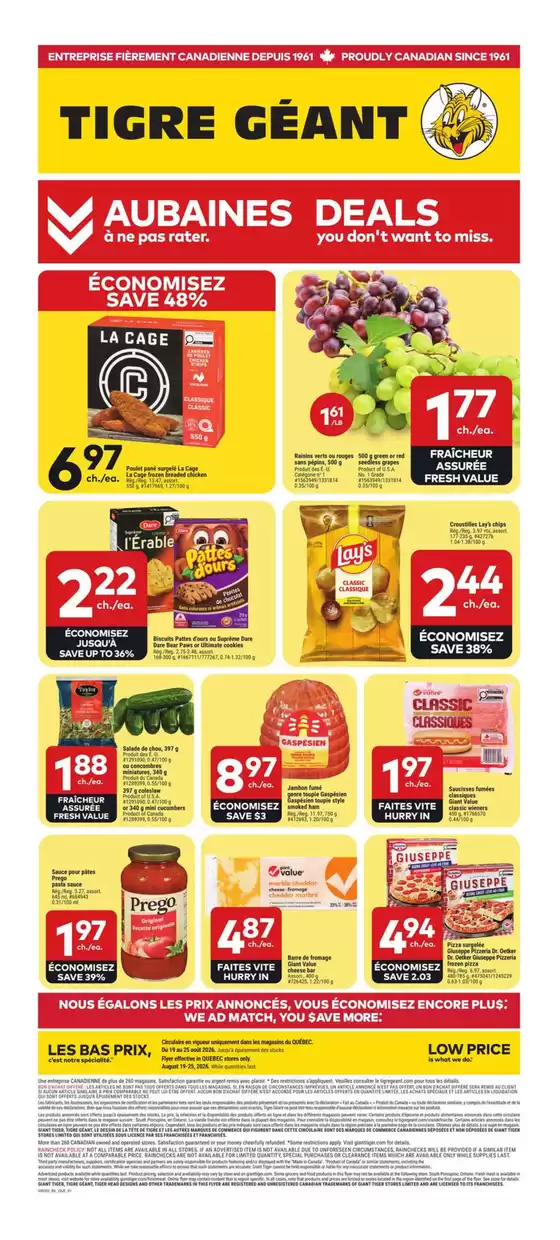 Giant Tiger catalogue | Current bargains and offers | 2026-08-19T00:00:00.000Z - 2026-08-25T00:00:00.000Z