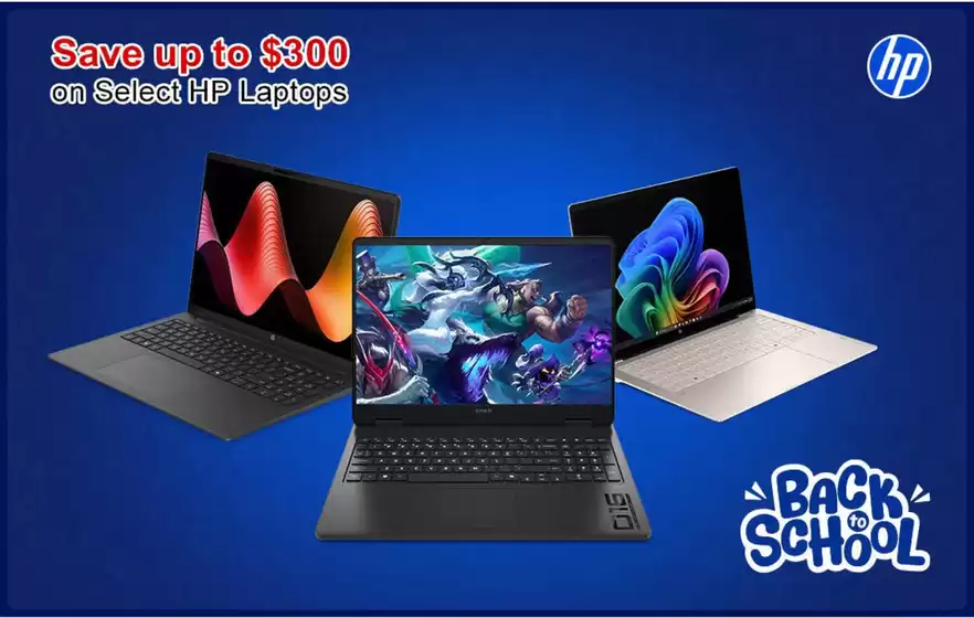 Canada Computers catalogue | Back to school | 2026-08-19T00:00:00.000Z - 2026-09-07T00:00:00.000Z