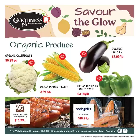 Goodness Me catalogue | Weekly flyer | 2026-08-19T00:00:00.000Z - 2026-08-25T00:00:00.000Z