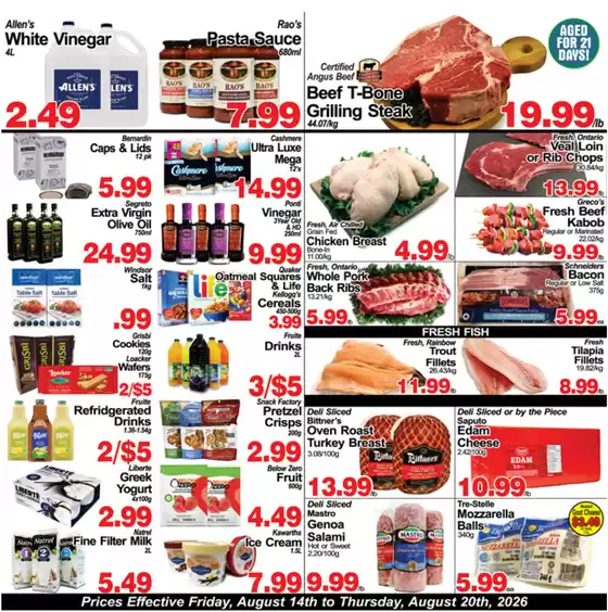 Greco's Fresh Markets catalogue | Weekly Specials | 2026-08-19T00:00:00.000Z - 2026-08-20T00:00:00.000Z