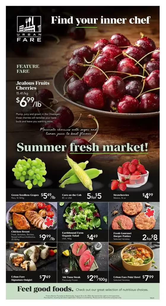 Urban Fare catalogue | Save now with our deals | 2026-08-20T00:00:00.000Z - 2026-08-26T00:00:00.000Z