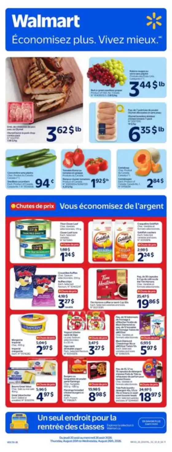 Walmart catalogue | Great offer for all customers | 2026-08-20T00:00:00.000Z - 2026-08-26T00:00:00.000Z