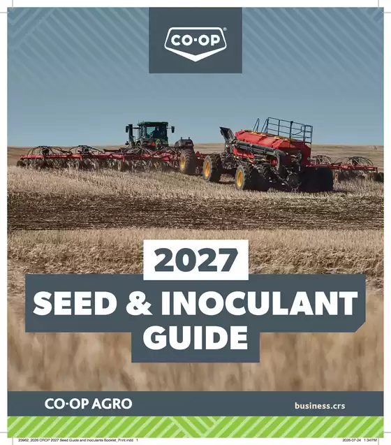 Co-op Agro catalogue | 2027 Seed & Inoculant Guide | 2026-08-20T00:00:00.000Z - 2027-08-01T00:00:00.000Z