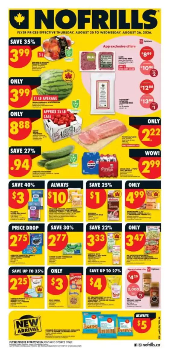 No Frills catalogue in Lunenburg | Exclusive bargains | 2026-08-20T00:00:00.000Z - 2026-08-26T00:00:00.000Z