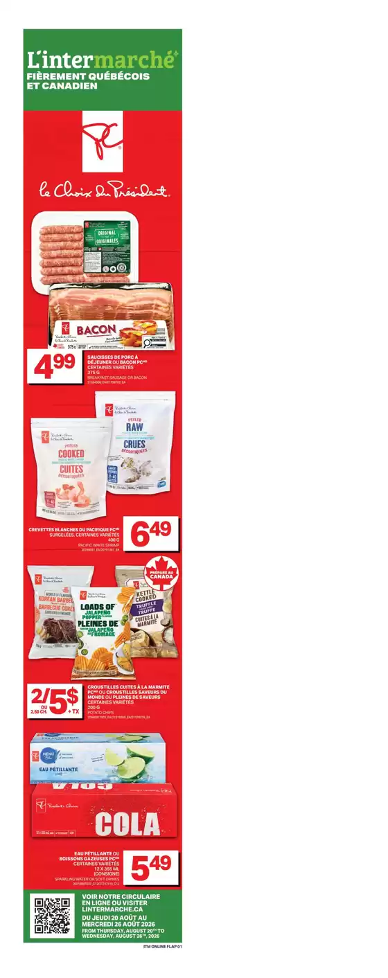 L'Intermarché catalogue | Weekly Flyer | 2026-08-20T00:00:00.000Z - 2026-08-26T00:00:00.000Z