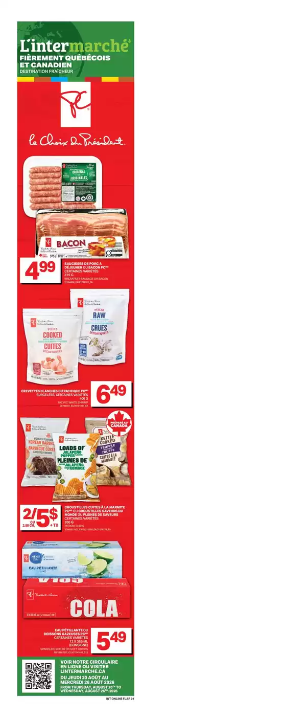 L'Intermarché catalogue | Exclusive bargains | 2026-08-20T00:00:00.000Z - 2026-08-26T00:00:00.000Z