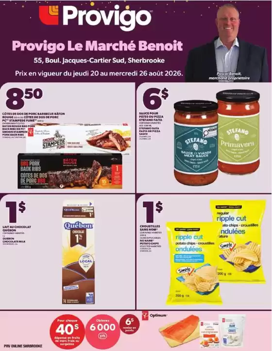 Provigo catalogue | Provigo weekly flyer | 2026-08-20T00:00:00.000Z - 2026-08-26T00:00:00.000Z