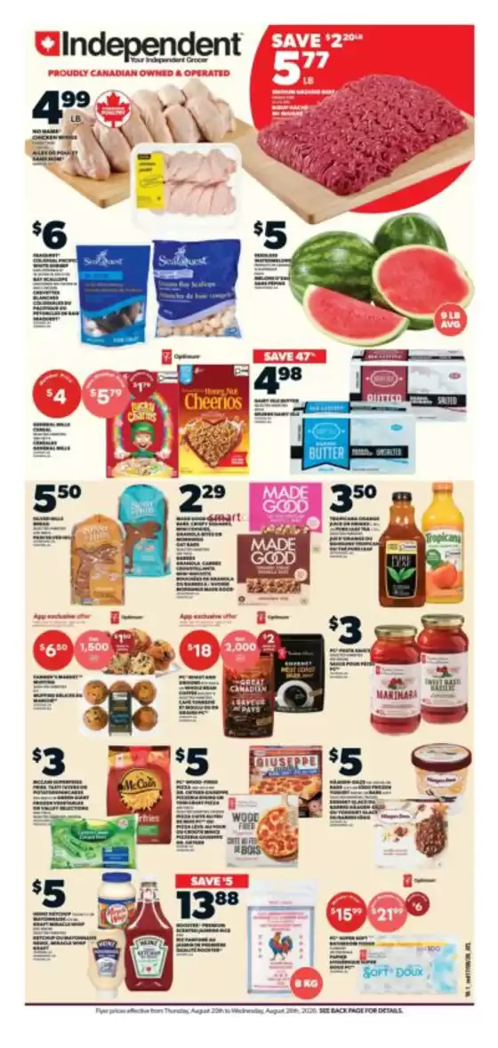 Independent Grocer catalogue | Special offers for you | 2026-08-20T00:00:00.000Z - 2026-08-26T00:00:00.000Z