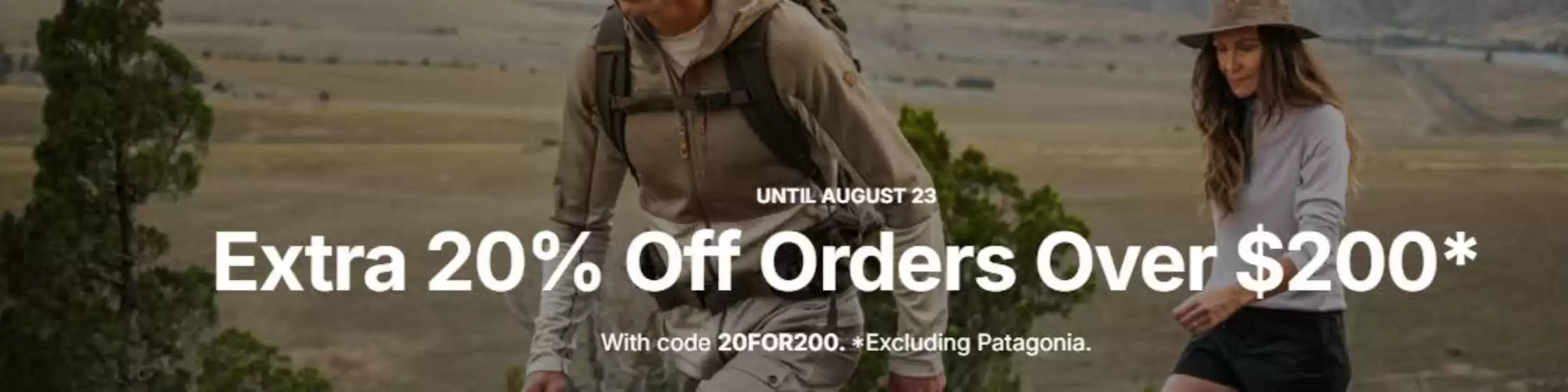 The Last Hunt catalogue | Extra 20 % off  | 2026-08-19T00:00:00.000Z - 2026-08-23T00:00:00.000Z
