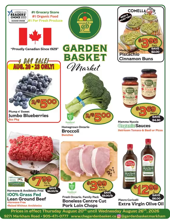 The Garden Basket catalogue | Weekly flyer | 2026-08-20T00:00:00.000Z - 2026-08-26T00:00:00.000Z