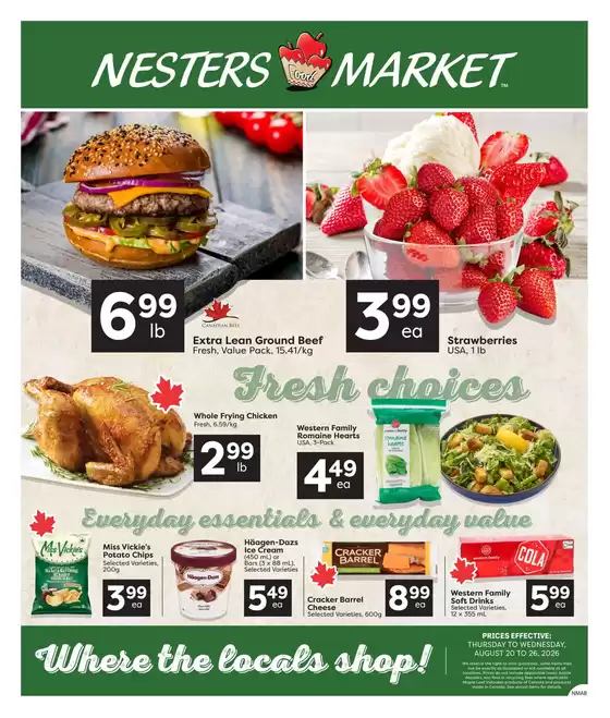 Nesters Market catalogue | Weekly flyer | 2026-08-20T00:00:00.000Z - 2026-08-26T00:00:00.000Z