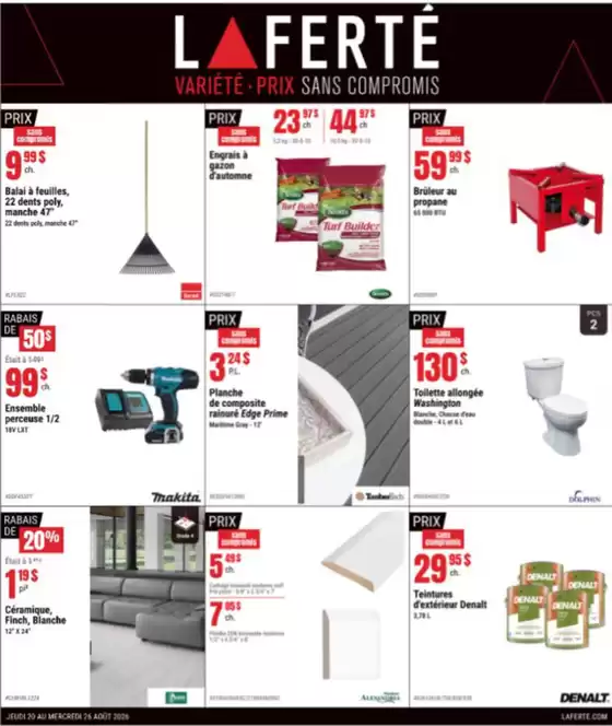 Laferté catalogue | Circulaire Laferté | 2026-08-20T00:00:00.000Z - 2026-08-26T00:00:00.000Z