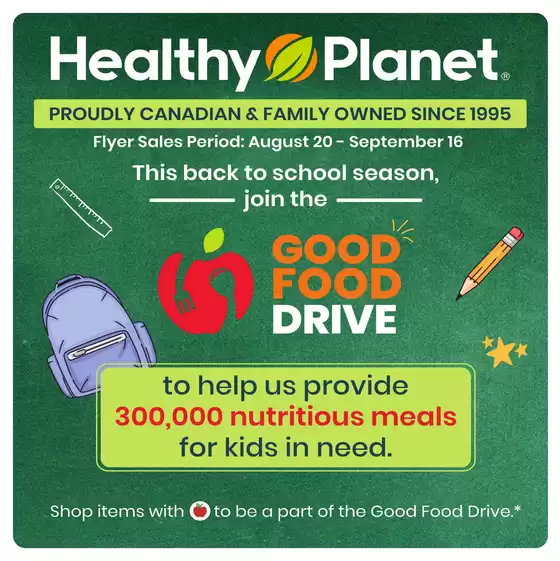 Healthy Planet catalogue | This back to school season, | 2026-08-20T00:00:00.000Z - 2026-09-16T00:00:00.000Z
