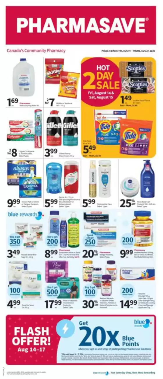 Pharmasave catalogue in Holyrood | Our best deals for you | 2026-08-14T00:00:00.000Z - 2026-08-27T00:00:00.000Z