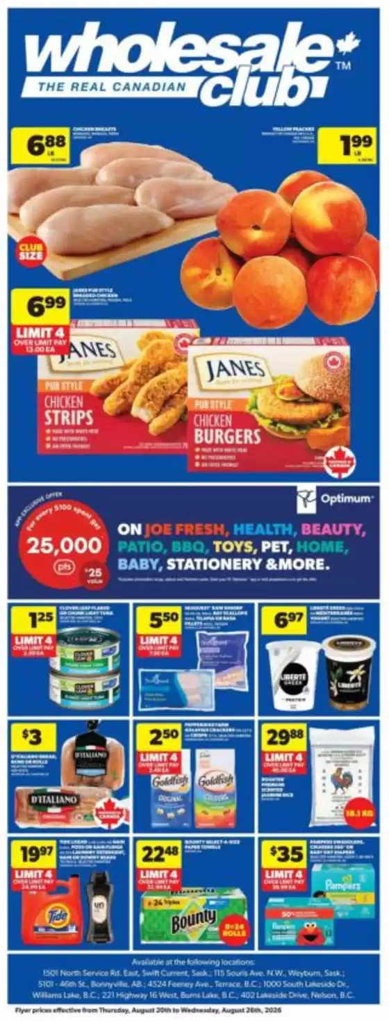 Wholesale Club catalogue in GULL LAKE | Top offers for all bargain hunters | 2026-08-20T00:00:00.000Z - 2026-08-26T00:00:00.000Z