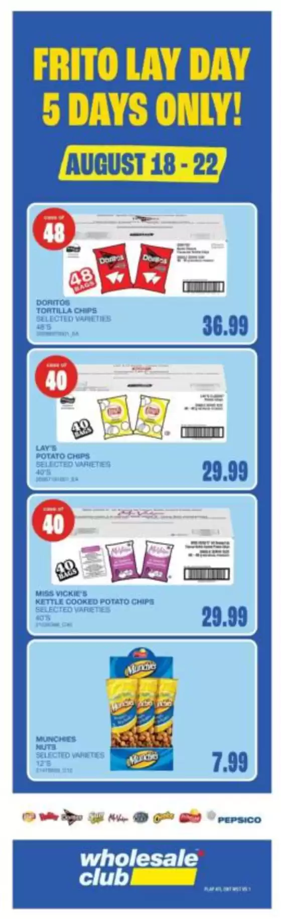 Wholesale Club catalogue | Our best bargains | 2026-08-18T00:00:00.000Z - 2026-08-22T00:00:00.000Z