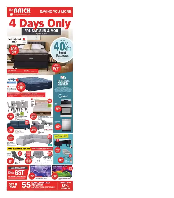 The Brick catalogue | Our best bargains | 2026-08-20T00:00:00.000Z - 2026-09-02T00:00:00.000Z
