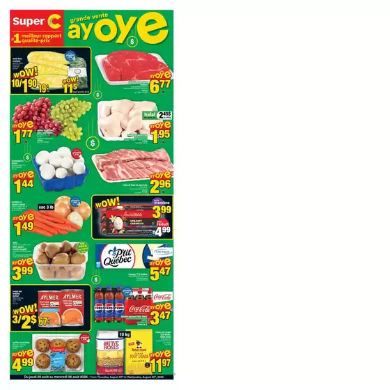Super C catalogue | Attractive special offers for everyone | 2026-08-20T00:00:00.000Z - 2026-08-26T00:00:00.000Z
