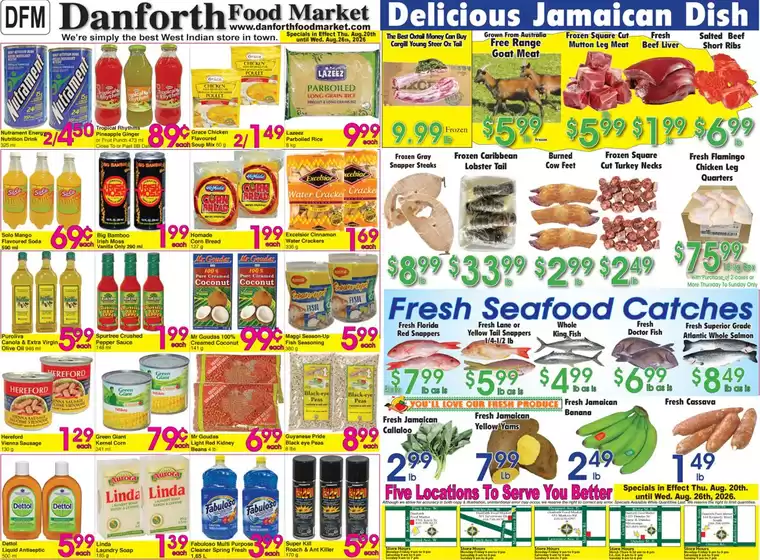 Danforth Food Market catalogue | Danforth Food Market | 2026-08-20T00:00:00.000Z - 2026-08-26T00:00:00.000Z