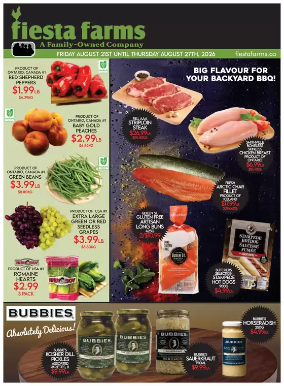 Fiesta Farms catalogue | Weekly Specials | 2026-08-21T00:00:00.000Z - 2026-08-27T00:00:00.000Z