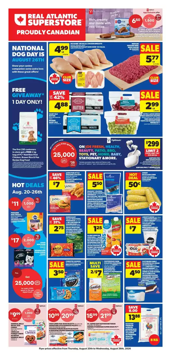 Atlantic Superstore catalogue | Real Atlantic Superstore Flyer August 20 to 26 | 2026-08-21T00:00:00.000Z - 2026-08-26T00:00:00.000Z