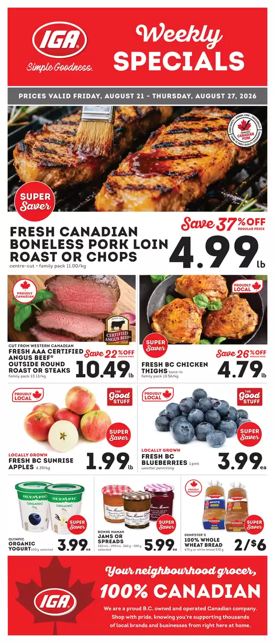 Fresh St Market catalogue | Weekly flyer  | 2026-08-21T00:00:00.000Z - 2026-08-27T00:00:00.000Z