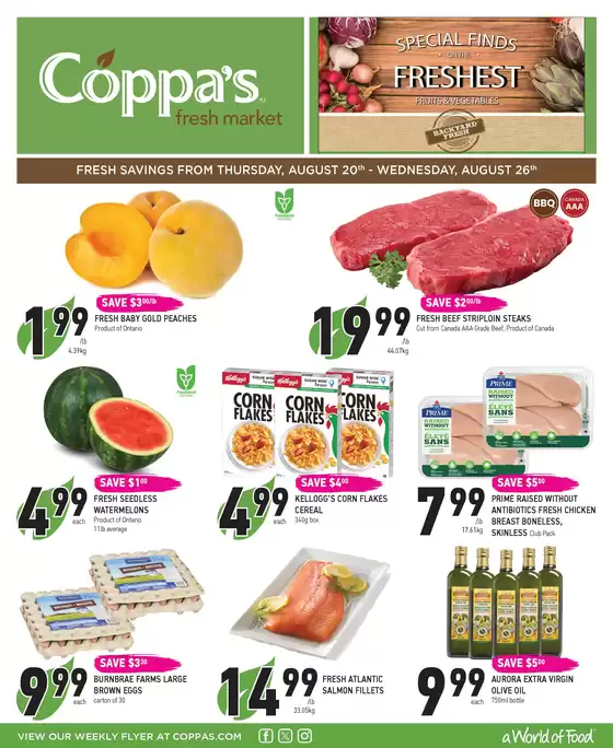 Coppa's catalogue | Weekly Flyer | 2026-08-21T00:00:00.000Z - 2026-08-26T00:00:00.000Z