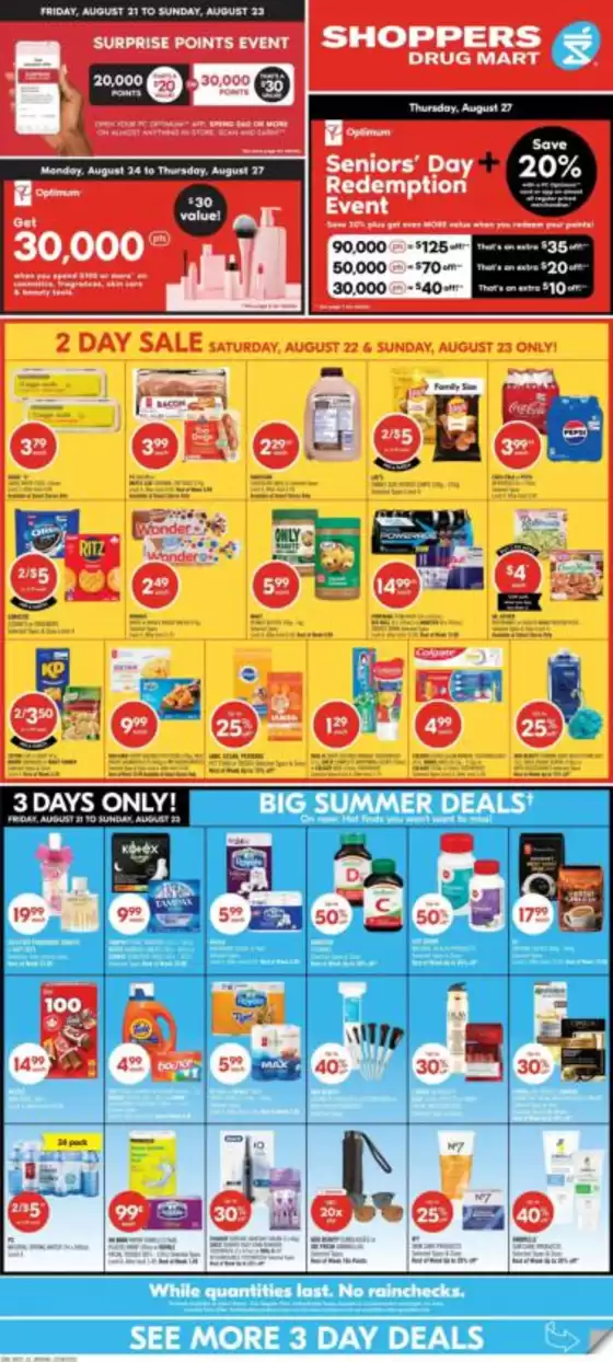 Shoppers Drug Mart catalogue | Shoppers Drug Mart Weekly ad | 2026-08-21T00:00:00.000Z - 2026-08-27T00:00:00.000Z
