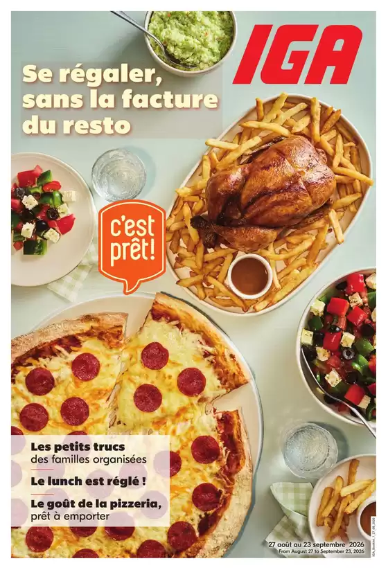 IGA Extra catalogue | Current bargains and offers | 2026-08-27T00:00:00.000Z - 2026-09-23T00:00:00.000Z