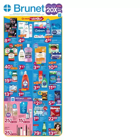 Brunet catalogue | Our best offers for you | 2026-08-27T00:00:00.000Z - 2026-09-02T00:00:00.000Z