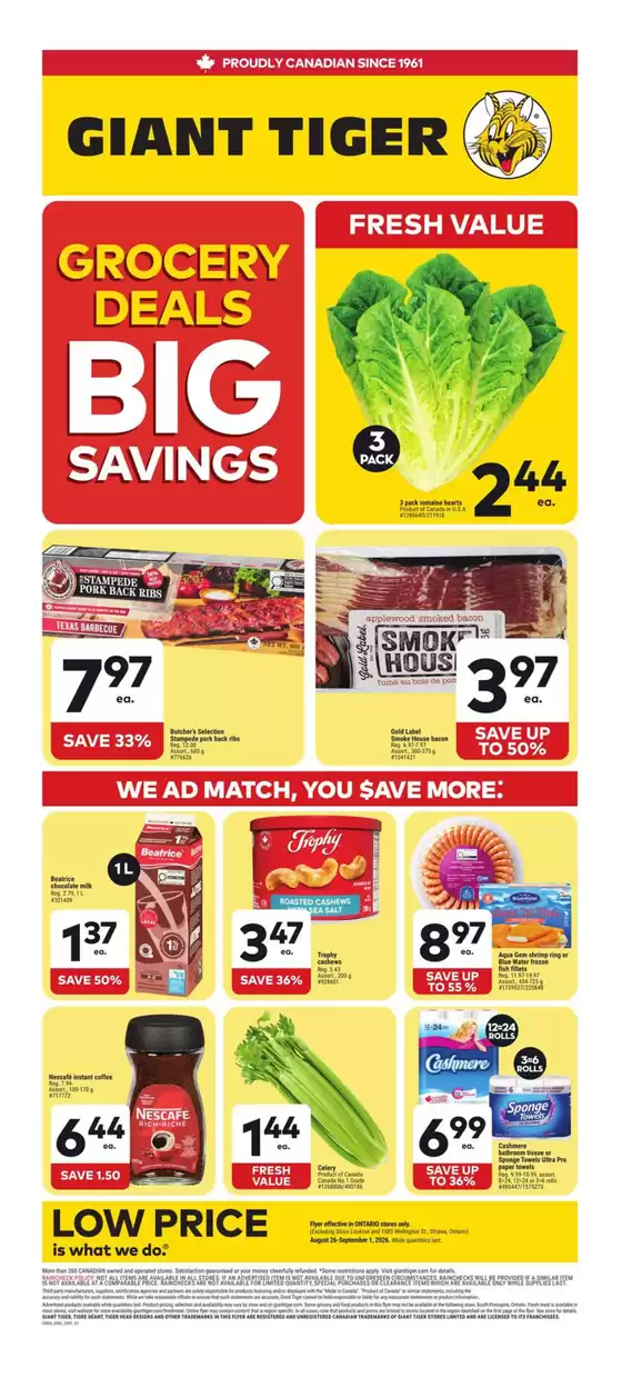 Giant Tiger catalogue | Our best bargains | 2026-08-26T00:00:00.000Z - 2026-09-01T00:00:00.000Z