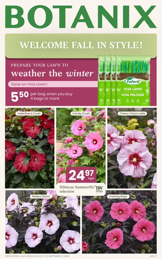 Botanix catalogue | Botanix weekly flyer | 2026-08-27T00:00:00.000Z - 2026-09-02T00:00:00.000Z