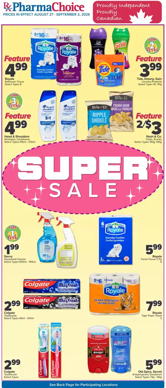 PharmaChoice catalogue | Great offer for bargain hunters | 2026-08-27T00:00:00.000Z - 2026-09-02T00:00:00.000Z