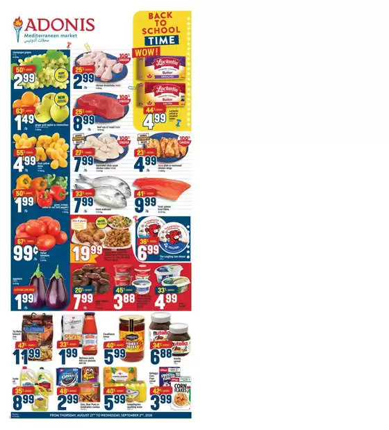 Marché Adonis catalogue | Exclusive deals and bargains | 2026-08-27T00:00:00.000Z - 2026-09-02T00:00:00.000Z