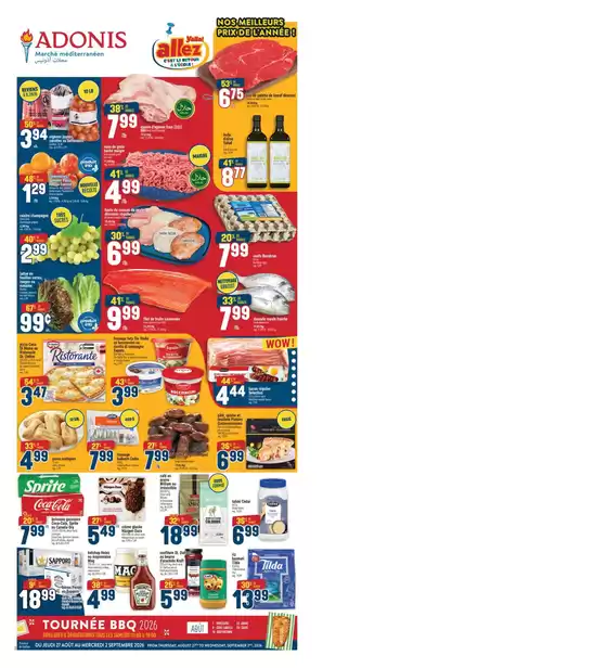 Marché Adonis catalogue | Current special promotions | 2026-08-27T00:00:00.000Z - 2026-09-02T00:00:00.000Z