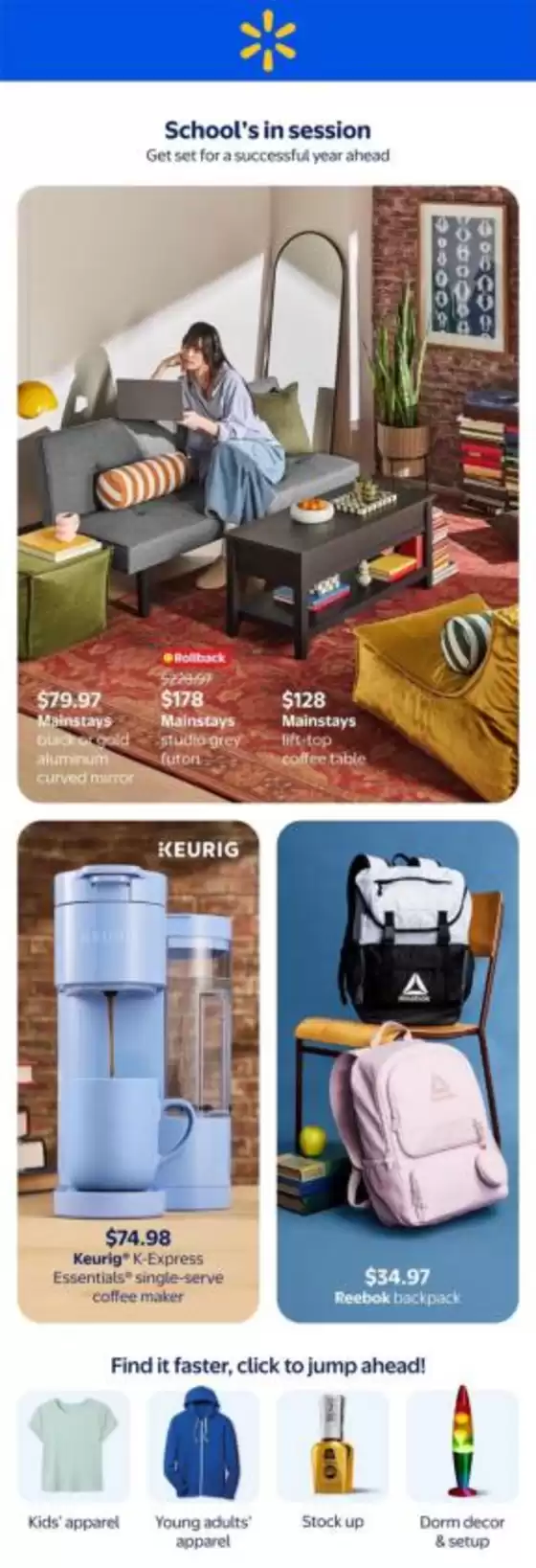 Walmart catalogue | Great offer for bargain hunters | 2026-08-26T00:00:00.000Z - 2026-09-09T00:00:00.000Z