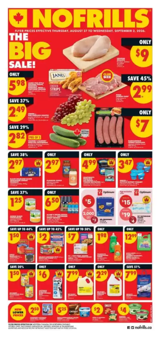 No Frills catalogue | Current deals and offers | 2026-08-27T00:00:00.000Z - 2026-09-02T00:00:00.000Z
