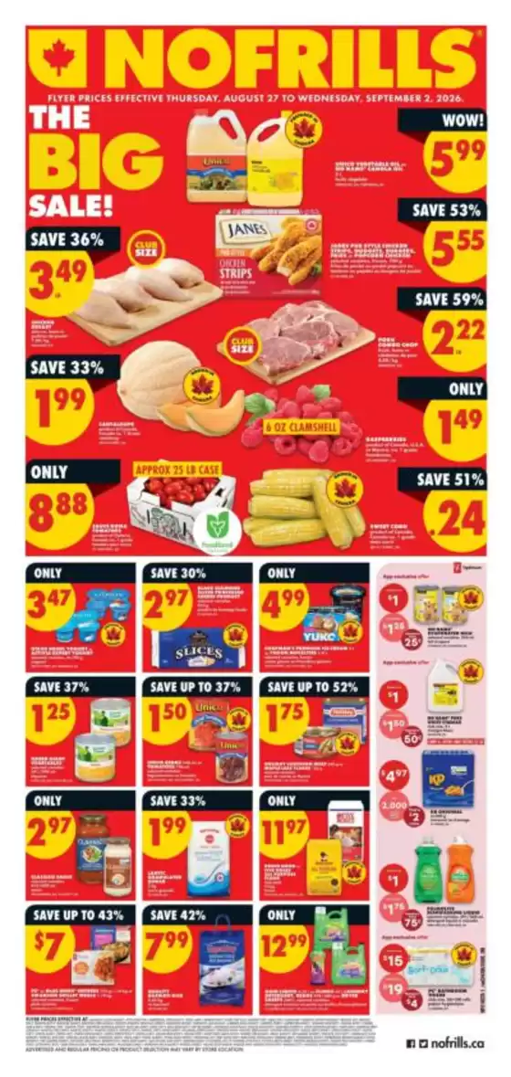 No Frills catalogue | New offers to discover | 2026-08-27T00:00:00.000Z - 2026-09-02T00:00:00.000Z