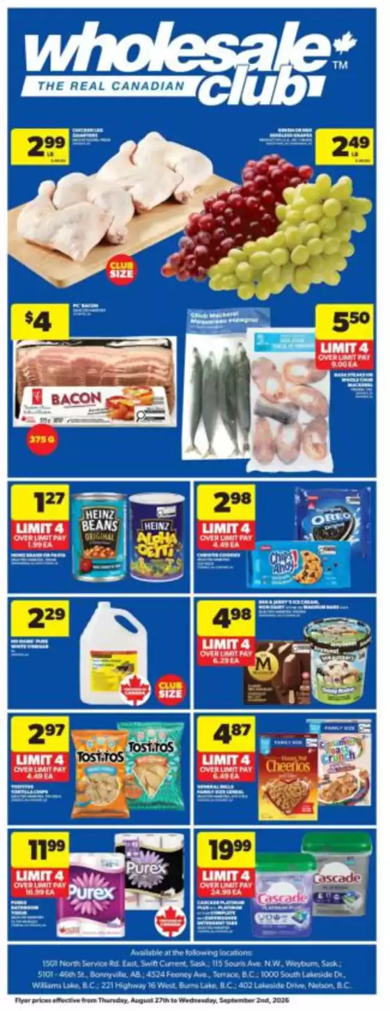 Wholesale Club catalogue in Dartmouth | Wholesale Club Weekly ad | 2026-08-27T00:00:00.000Z - 2026-09-02T00:00:00.000Z