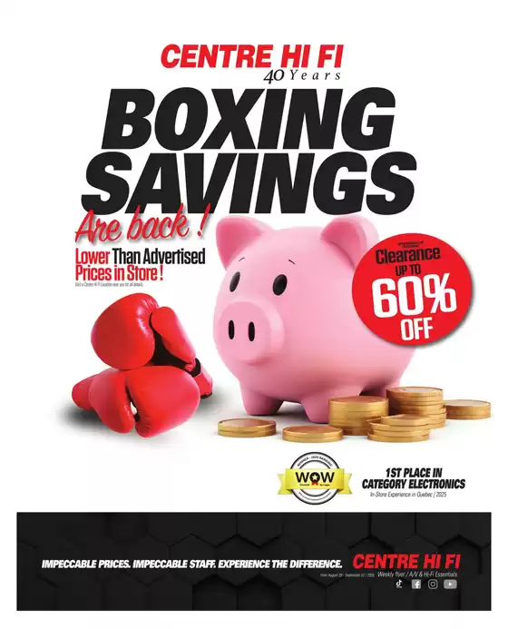 Centre Hi-Fi catalogue | Weekly Flyer | 2026-08-28T00:00:00.000Z - 2026-09-03T00:00:00.000Z