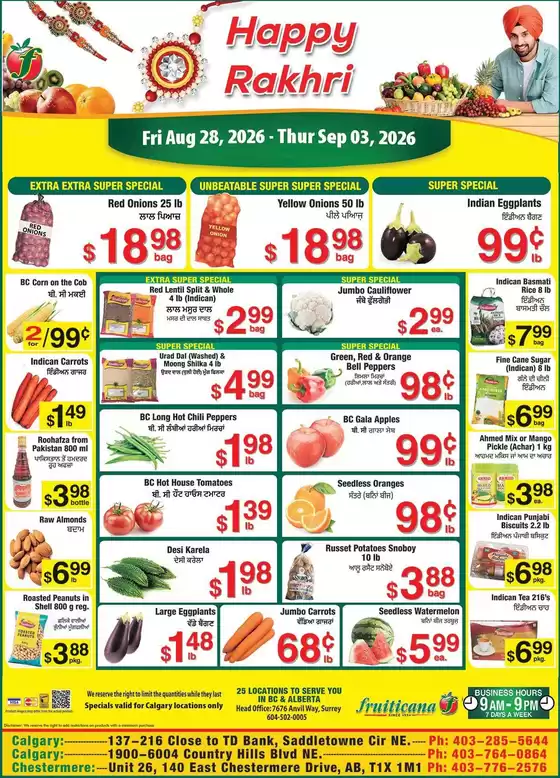 Fruiticana catalogue | Offers for bargain hunters | 2026-08-28T00:00:00.000Z - 2026-09-03T00:00:00.000Z