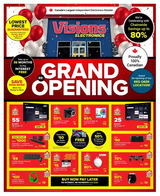 Visions Electronics catalogue | Flyer | 2026-08-28T00:00:00.000Z - 2026-09-03T00:00:00.000Z