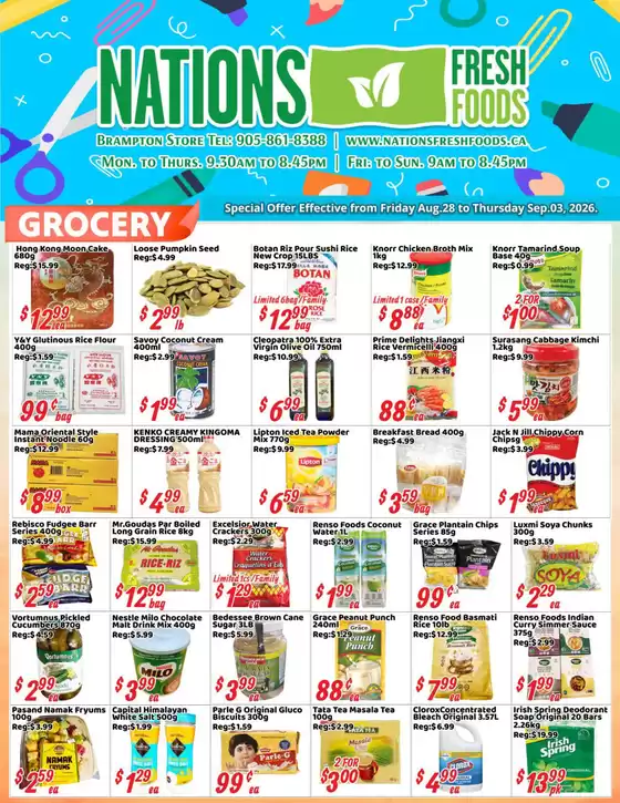 Nations Fresh Foods catalogue | Fresh Deals Are Here at Nations Fresh Foods! | 2026-08-31T00:00:00.000Z - 2026-09-03T00:00:00.000Z
