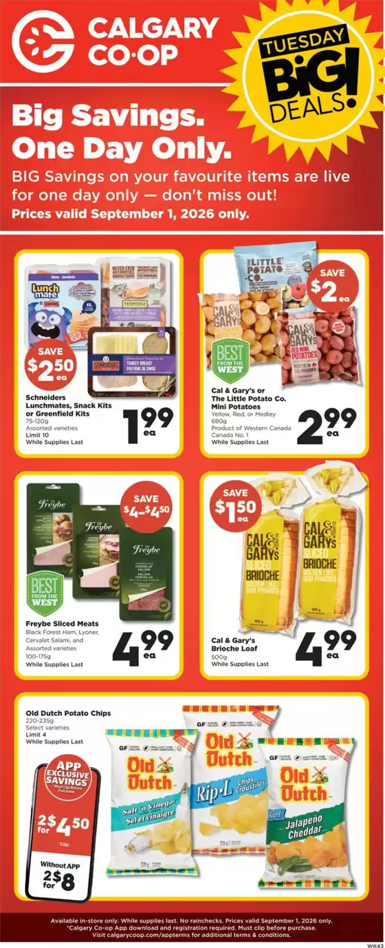 Calgary Co-op catalogue | Weekly flyer | 2026-08-31T00:00:00.000Z - 2026-09-02T00:00:00.000Z
