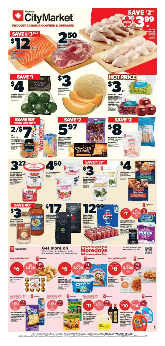 Loblaws catalogue | Weekly flyer | 2026-08-31T00:00:00.000Z - 2026-09-02T00:00:00.000Z