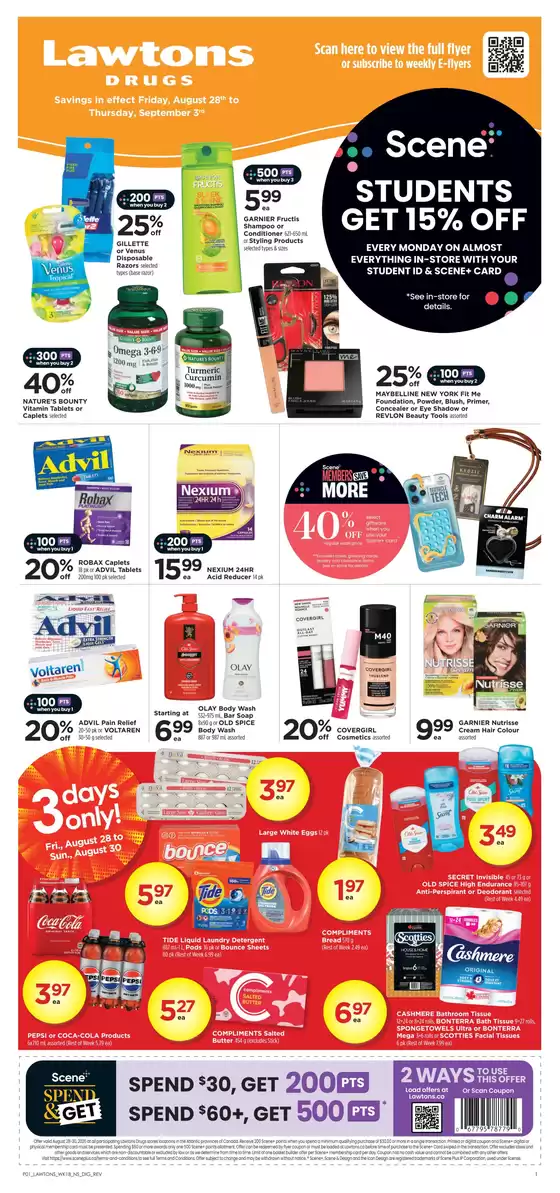 Lawtons Drugs catalogue | Weekly flyer | 2026-08-31T00:00:00.000Z - 2026-09-02T00:00:00.000Z