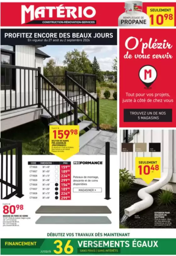 Matério catalogue | Weekly flyer | 2026-08-31T00:00:00.000Z - 2026-09-02T00:00:00.000Z