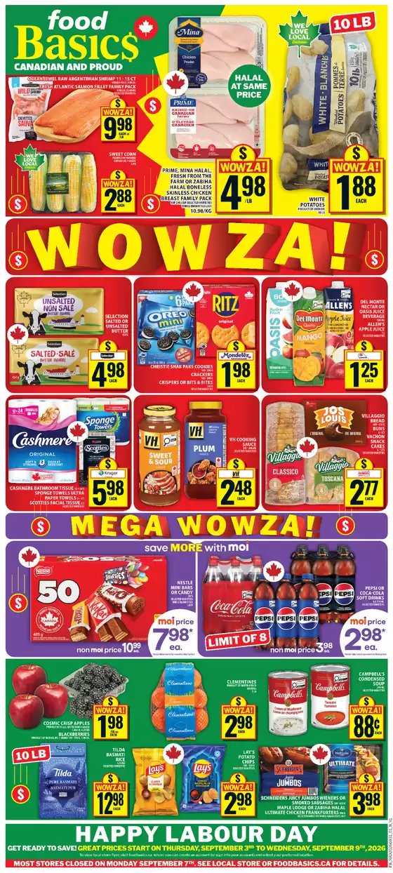 Food Basics catalogue | Exclusive bargains | 2026-09-03T00:00:00.000Z - 2026-09-09T00:00:00.000Z