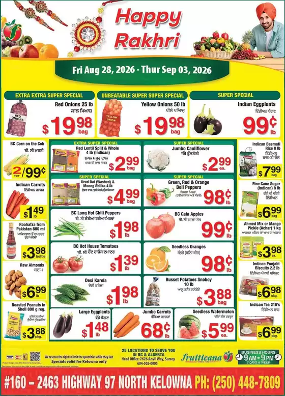 Fruiticana catalogue in Abbotsford | Our best deals for you | 2026-08-28T00:00:00.000Z - 2026-09-03T00:00:00.000Z